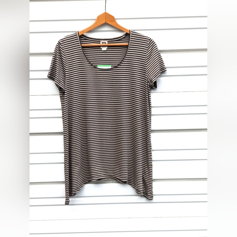 Anne Klein striped top
